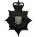 Cornwall Constabulary Night Helmet Plate - Queen's Crown