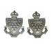 Pair of Cornwall Constabulary Collar Badges - King's Crown
