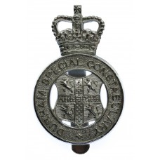 Durham Special Constabulary Cap Badge - Queen's Crown