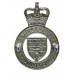 Leicester & Rutland Constabulary Cap Badge - Queen's Crown