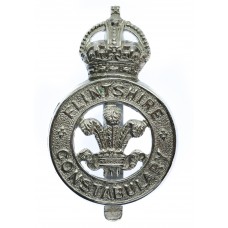 Flintshire Constabulary Cap Badge - King's Crown