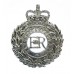 Devon Constabulary Wreath Cap Badge - Queen's Crown