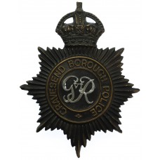 George VI Gravesend Borough Police Helmet Plate