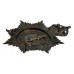 Oxfordshire Constabulary Black Helmet Plate - King's Crown