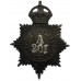 Bristol Constabulary Night Helmet Plate (A201) - King's Crown