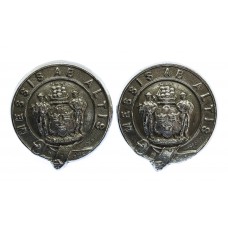 Pair of Tynemouth Borough Police Collar Badges