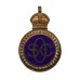 Oldham Special Constabulary Enamelled Lapel Badge - King's Crown