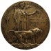 WW1 Memorial Plaque (Death Penny) - George West