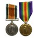 WW1 British War & Victory Medal Pair - Pte. C. Bayliss, Liverpool Regiment