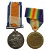 WW1 British War & Victory Medal Pair - Bmbr. F. Jackson, Royal Artillery