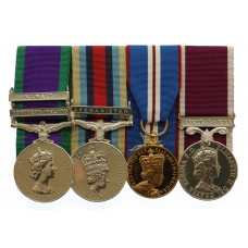 CSM (Clasps - Northern Ireland, Kuwait), OSM Afghanistan, Golden Jubilee and Army LS&GC Medal Group of Four - Sgt. M. Clarke, Royal Anglian Regiment, who was a Team Commander on Covert Operations in Northern Ireland