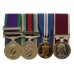 CSM (Clasps - Northern Ireland, Kuwait), OSM Afghanistan, Golden Jubilee and Army LS&GC Medal Group of Four - Sgt. M. Clarke, Royal Anglian Regiment, who was a Team Commander on Covert Operations in Northern Ireland