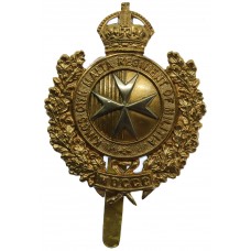 King's Own Malta Regiment of Militia Pagri Badge - King's Crown
