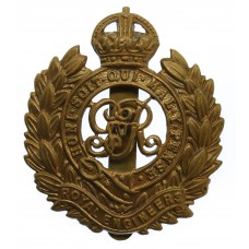 George V Royal Engineers Cap Badge