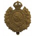 George V Royal Engineers WW1 Economy Cap Badge (Non Voided Centre)