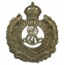 Edward VII Royal Engineers Volunteers White Metal Cap Badge (c.1901-1908)