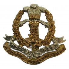 18th Bn. (1st Public Works Pioneer Battalion ) Middlesex Regiment Cap Badge