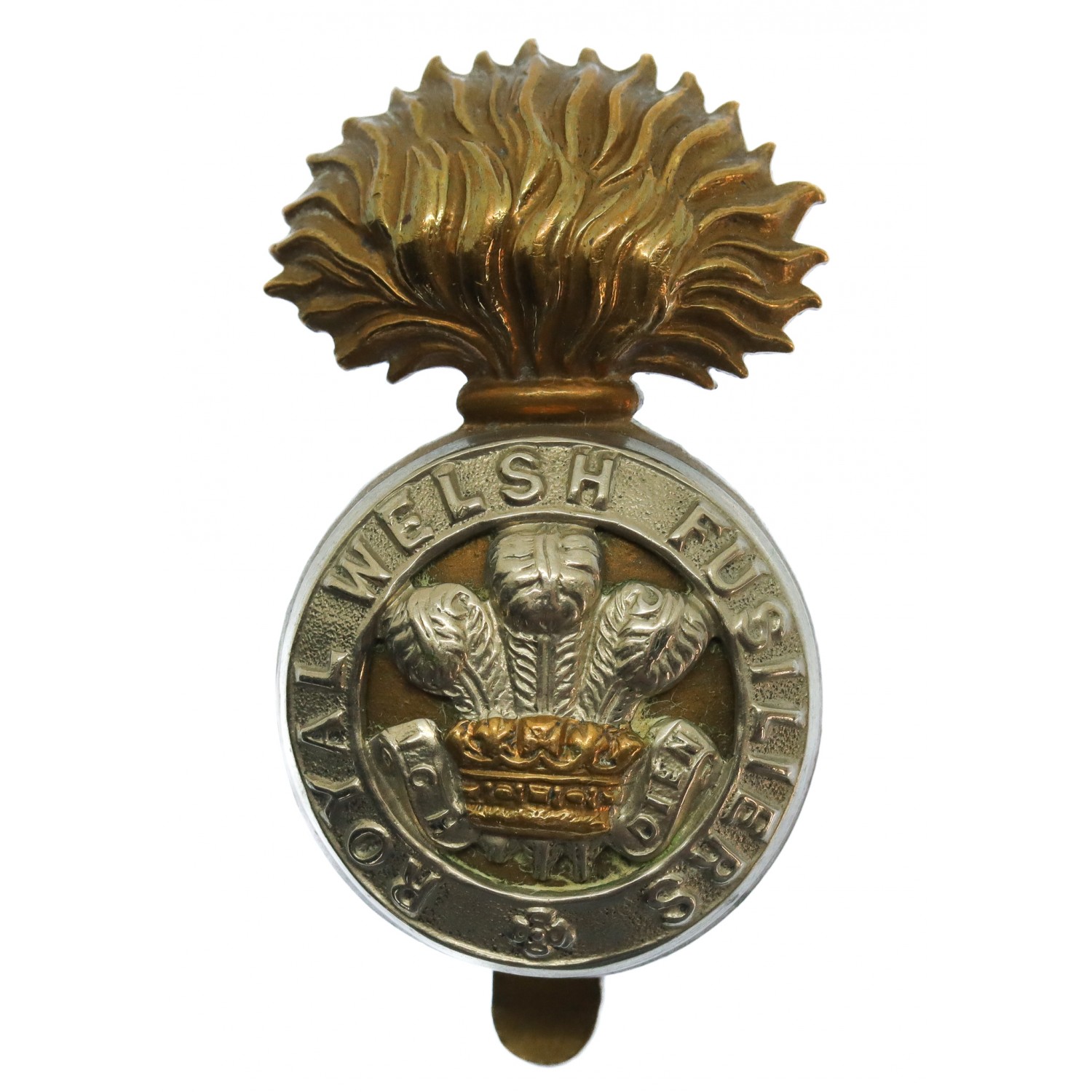 Royal Welsh Fusiliers Bi-Metal Cap Badge