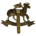 The Queen's (Royal West Surrey) Regiment WW1 All Brass Cap Badge