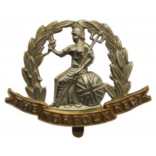 Norfolk Regiment Bi-Metal Cap Badge