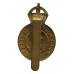 Army Catering Corps Bi-Metal Cap Badge - King's Crown