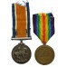 WW1 British War & Victory Medal Pair - Gnr. C.A. Hogben, Royal Artillery