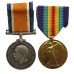 WW1 British War & Victory Medal Pair - Gnr. W. Ainscough, Royal Field Artillery