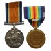 WW1 British War & Victory Medal Pair - Gnr. W. Ainscough, Royal Field Artillery