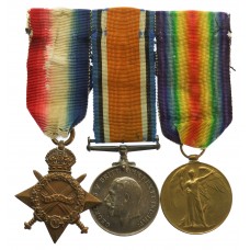 WW1 1914-15 Star Medal Trio - Cpl. F. Beazley, Royal Field Artillery