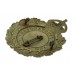 George V Devon Constabulary White Metal Wreath Helmet Plate