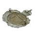 Peterborough Borough Police Wreath Helmet Plate - King's Crown