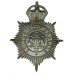 Salford City Police Helmet Plate - King's Crown