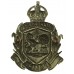 Macclesfield Borough Police Helmet Plate - King's Crown