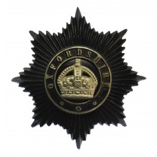 Oxfordshire Constabulary Sergeants Helmet Plate - King's Crown