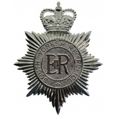 South Yorkshire Police Helmet Plate - Queen's Crown