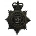 Hampshire & Isle of Wight Police Night Helmet Plate - Queen's Crown