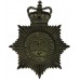 Worcestershire Constabulary Night Helmet Plate - Queen's Crown