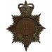 Eastbourne Borough Police Night Helmet Plate - Queen's Crown