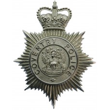 Coventry Police Helmet Plate - Queen's Crown