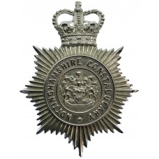 Nottinghamshire Constabulary Helmet Plate - Queen's Crown