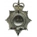 Hertfordshire Constabulary Helmet Plate - Queen's Crown