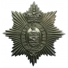 Blackpool Police Helmet Plate - Queen's Crown