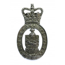 Blackpool Police Cap Badge - Queen's Crown