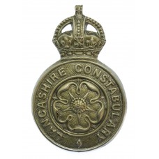 Lancashire Constabulary Cap Badge - King's Crown