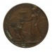 WW1 Bronze Commemorative Medallion - In Token of Lincoln's Gratitude 1914-1919