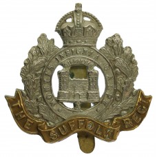 Edwardian Suffolk Regiment 'Two Tower' Cap Badge