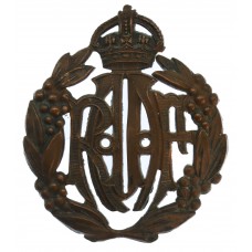 Royal Australian Air Force (R.A.A.F.) Cap Badge - King's Crown