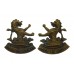 Pair of New Zealand 7th Wellington West Cost Rifles Regiment Collar Badges