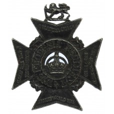Rhodesia Regiment Black Anodised Cap Badge (c.1972-80)