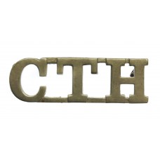 South African Cape Town Highlanders (C.T.H.) Shoulder Title